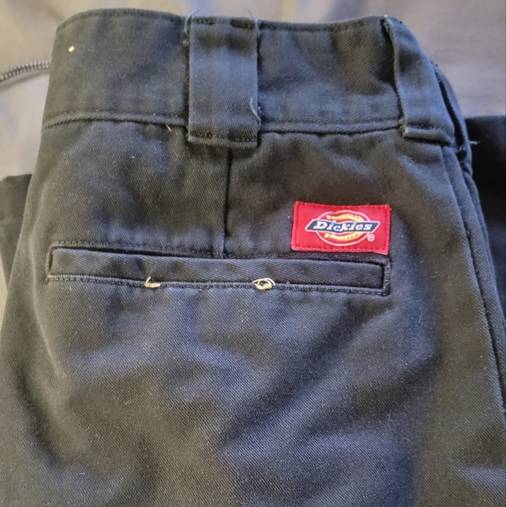 Dickies cropped roll work pants